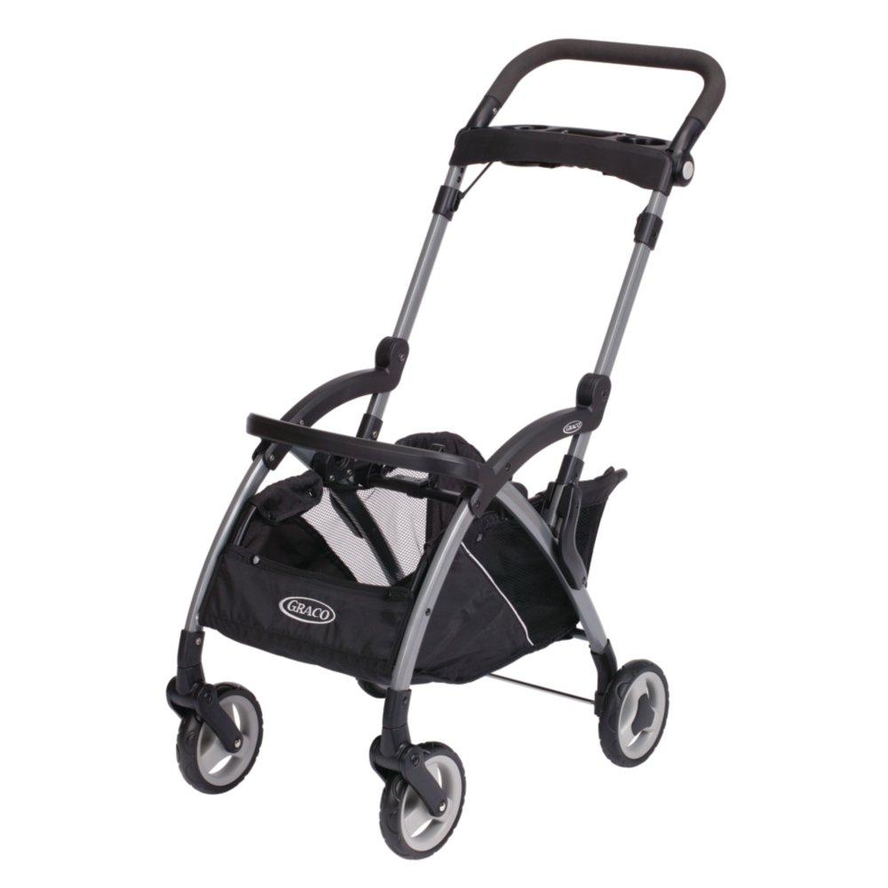 Graco SnugRider Elite Infant Car Seat Frame Stroller, Black
