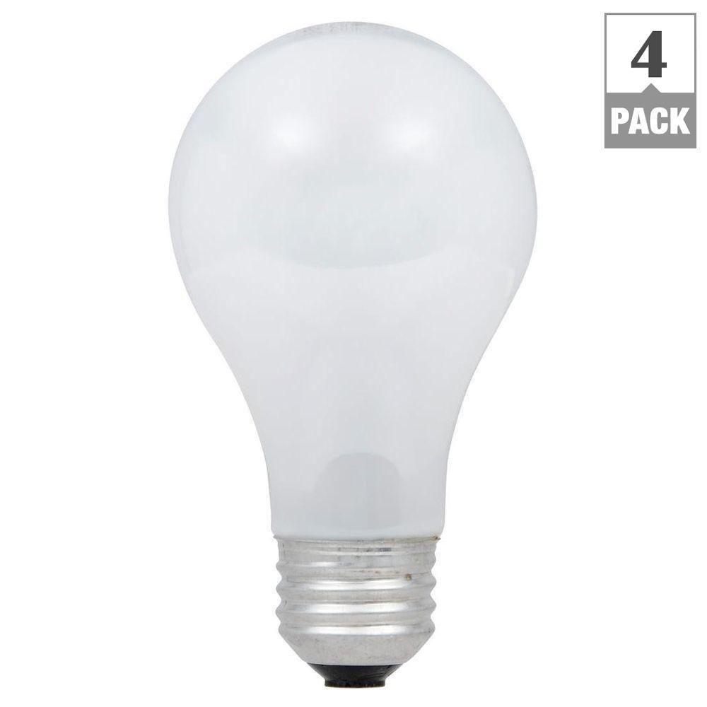 46 PACK EcoSmart 75W Equivalent Eco-Incandescent A19 Soft White Dimmable Light Bulb