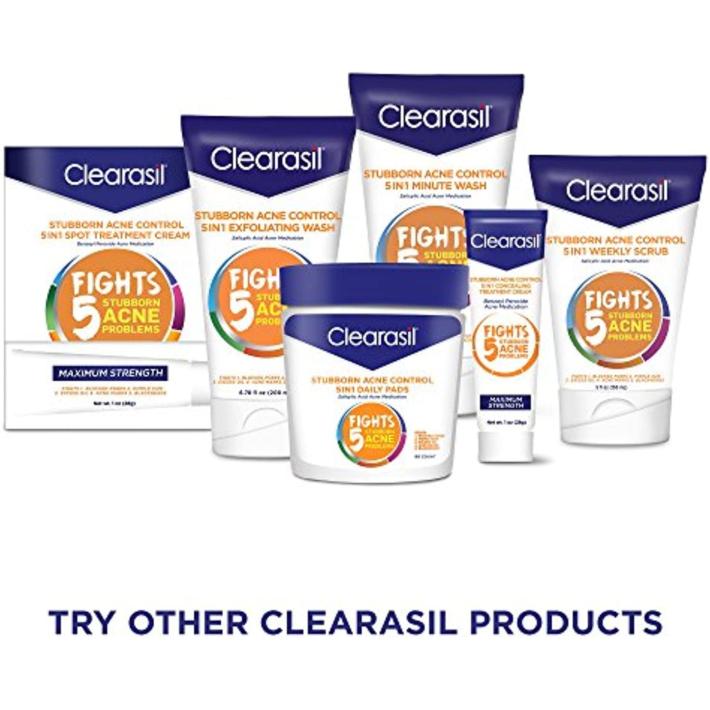 Clearasil Rapid Rescue, Deep Treatment Wash 6.78 oz (Pack of 3) EXP 7/22