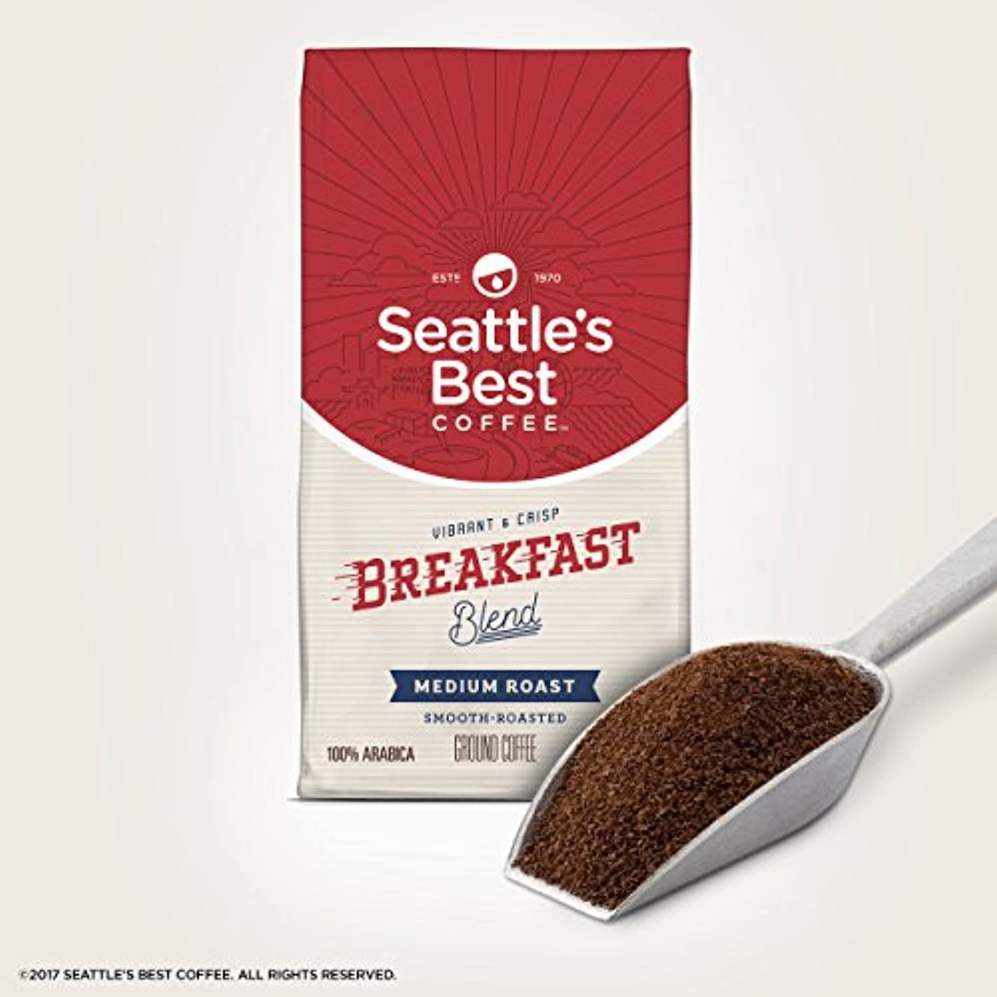 12 Pack Seattle's Best Breakfast Blend Ground Coffee 12oz Each Best By 2/2021