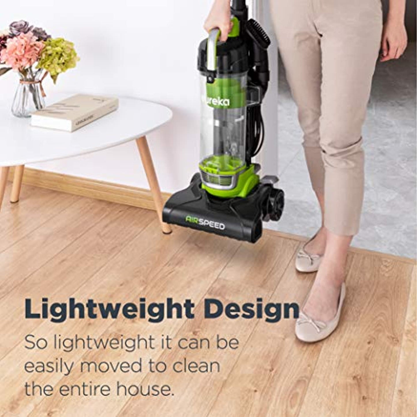 EUREKA Airspeed Ultra-Lightweight Vacuum Cleaner, Replacement Filter, Green USED