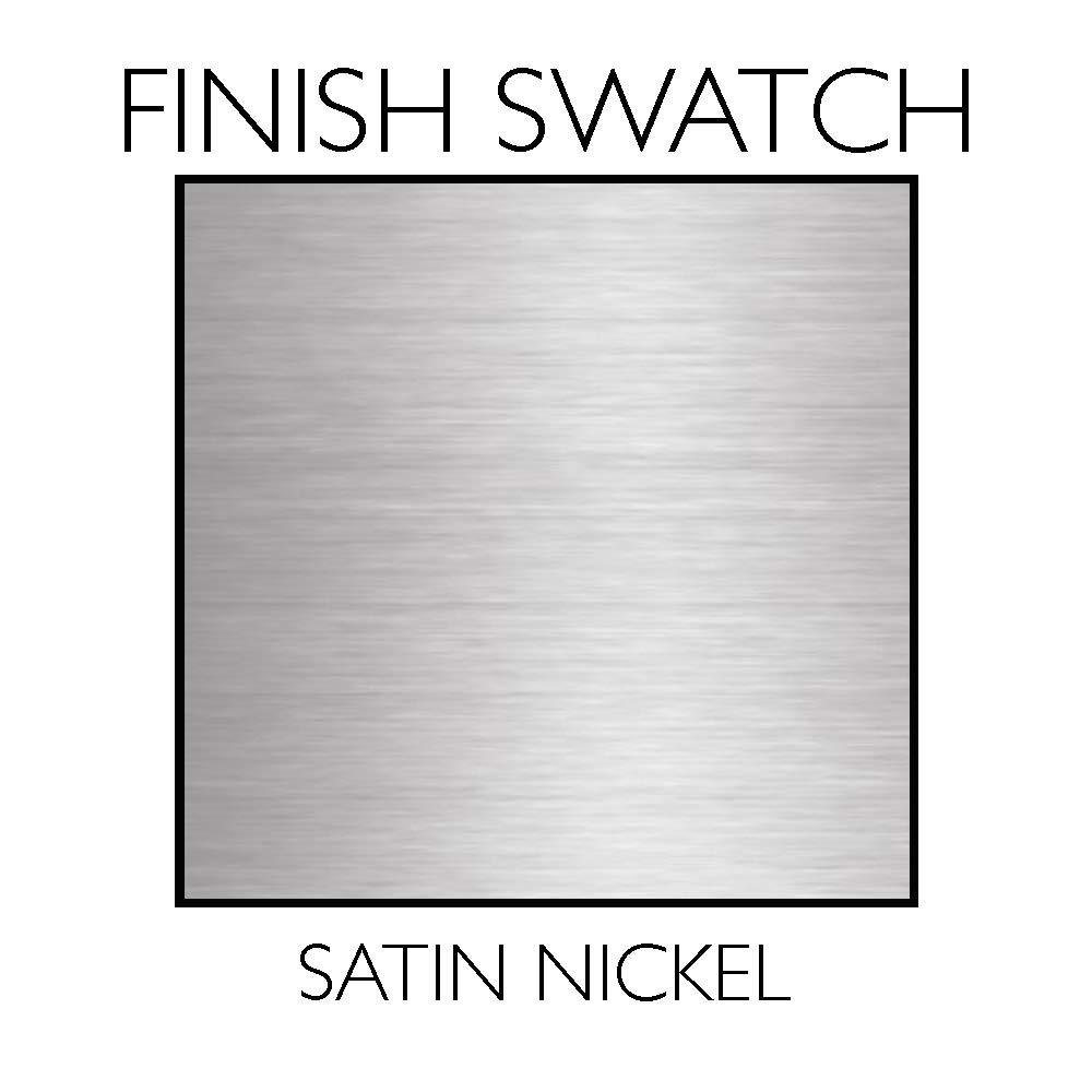 Design House 503201 2 Light Ceiling Light, Satin Nickel