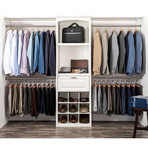 High-Grade Wooden Suit Hangers (20 Pack) - Smooth Finish Solid Wood Coat Hanger