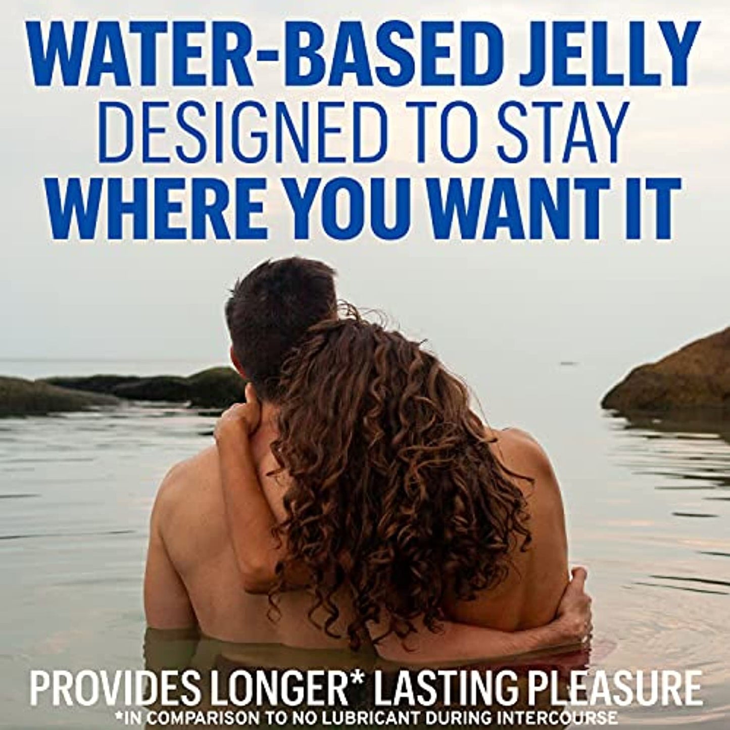 K-Y Jelly Personal Lubricant 8 oz (4 Bottles x 2 oz), Premium Water Based Lube For Women, Men & Couples, Pack of 4