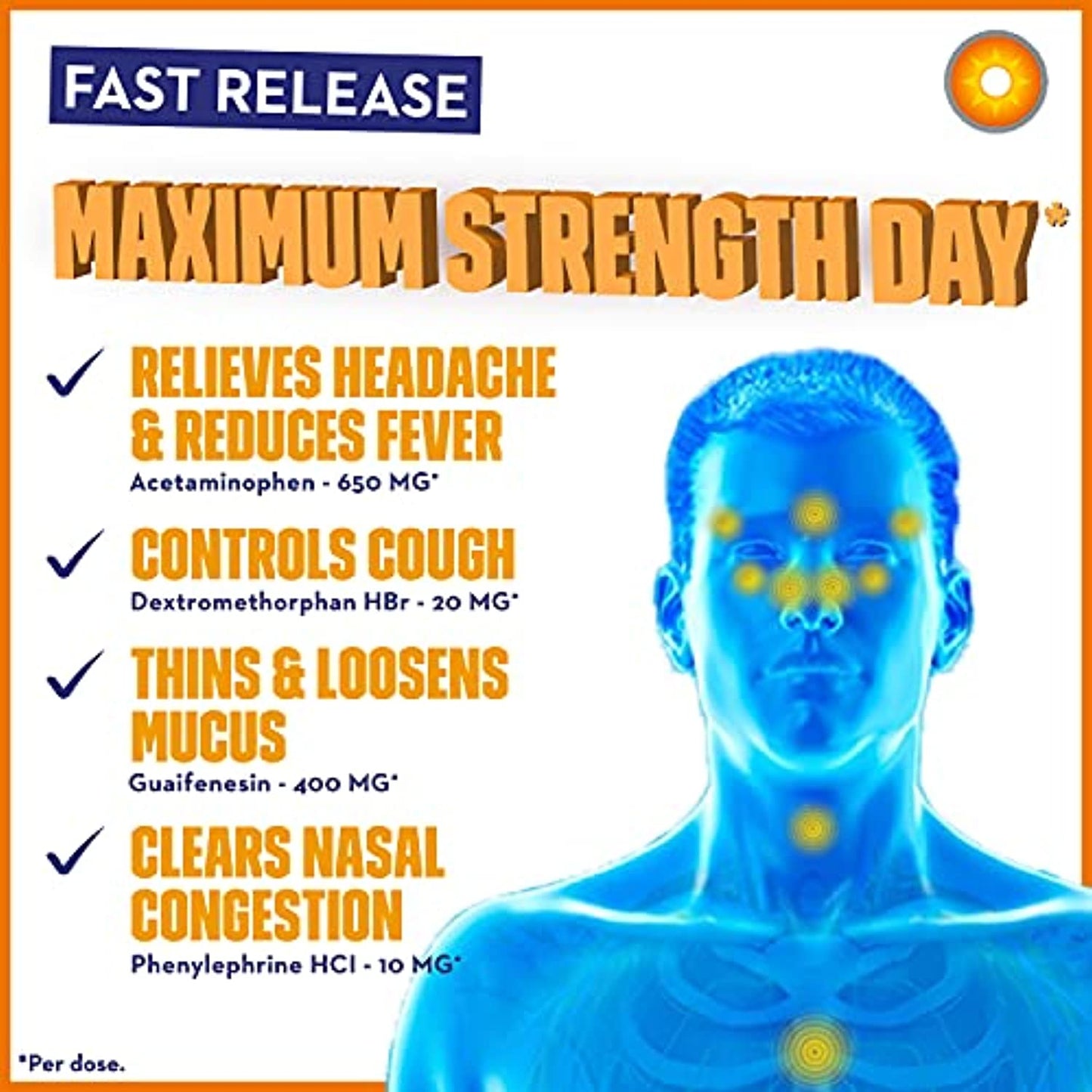 Pressure, Pain & Cough & Nightshift® Sinus Caplets 20ct