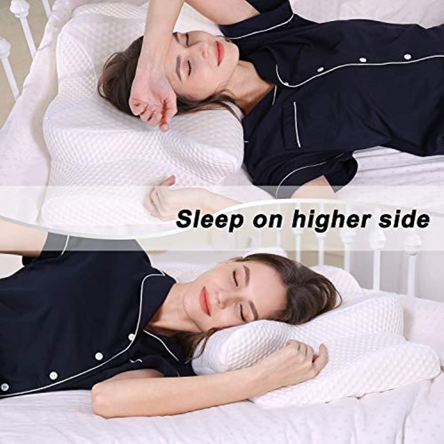 Coisum Cervical Pillow Contour Pillow for Neck and Shoulder Pain,  Memory Foam
