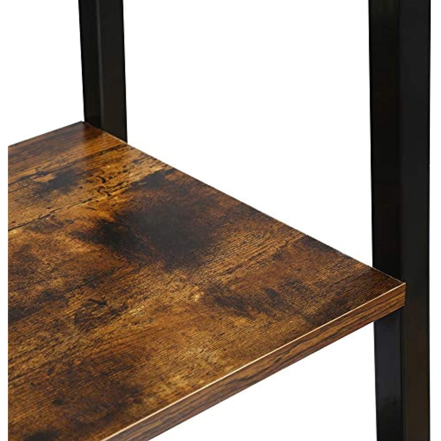 5-Tier in Rustic Brown LADDER SHELF  (preowned- Excellent Condition)