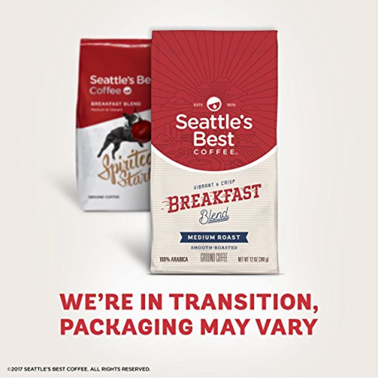 6 Pack Seattle's Best Breakfast Blend Ground Coffee 12oz Each Best Before 2/2021