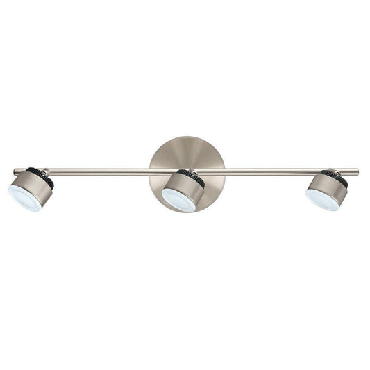 Eglo 201452A Armento 1 LED 3-Light Satin Nickel Track Lighting Kit