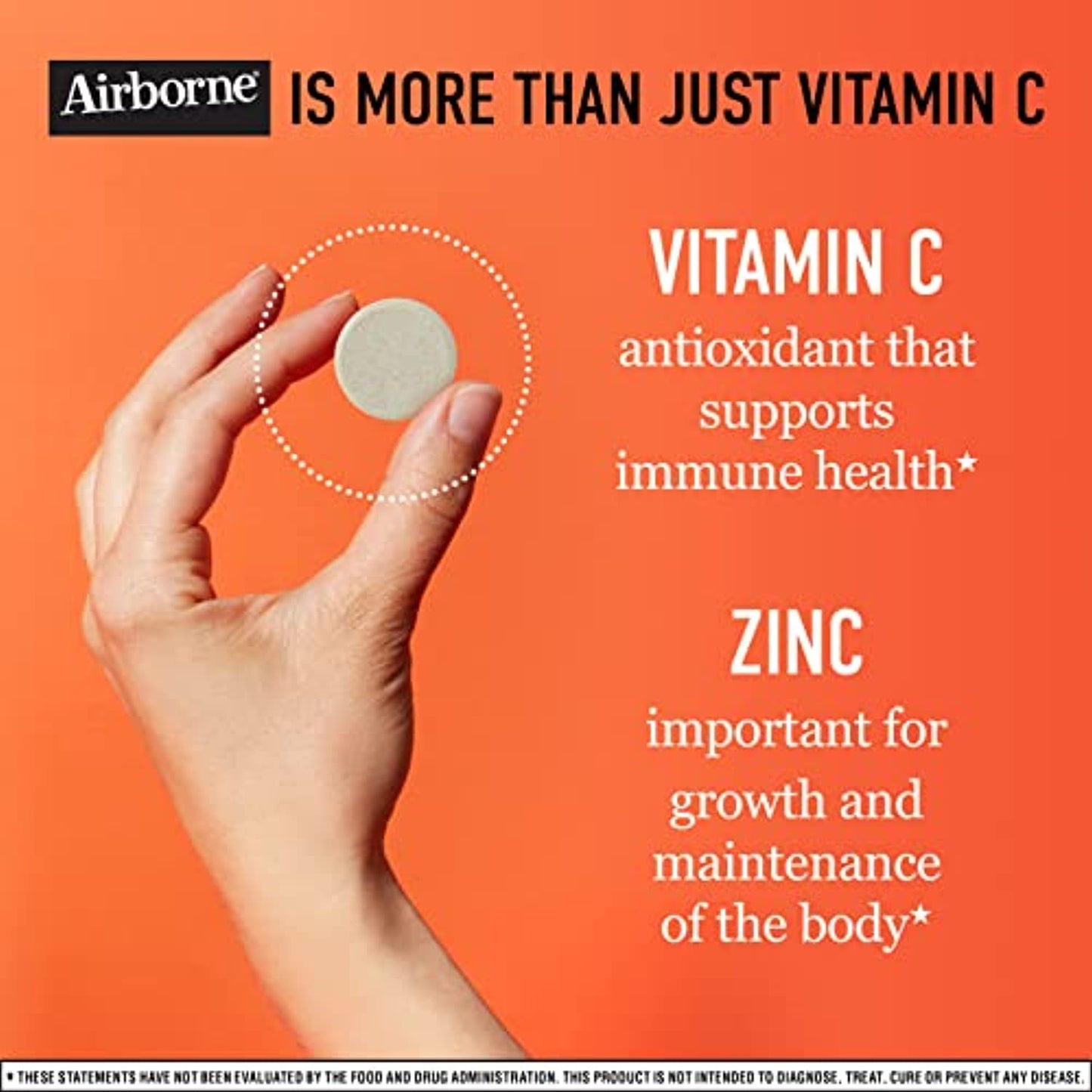 Arborne Immune System Support Chewables Zinc Vitamin C 32ct New in Box 01/2023