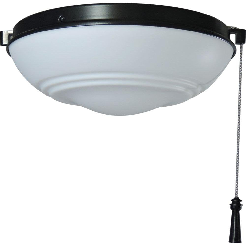 Hampton Bay Raleigh LED Natural Iron Light Kit Ceiling Fan