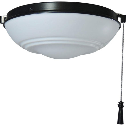 Hampton Bay Raleigh LED Natural Iron Light Kit Ceiling Fan
