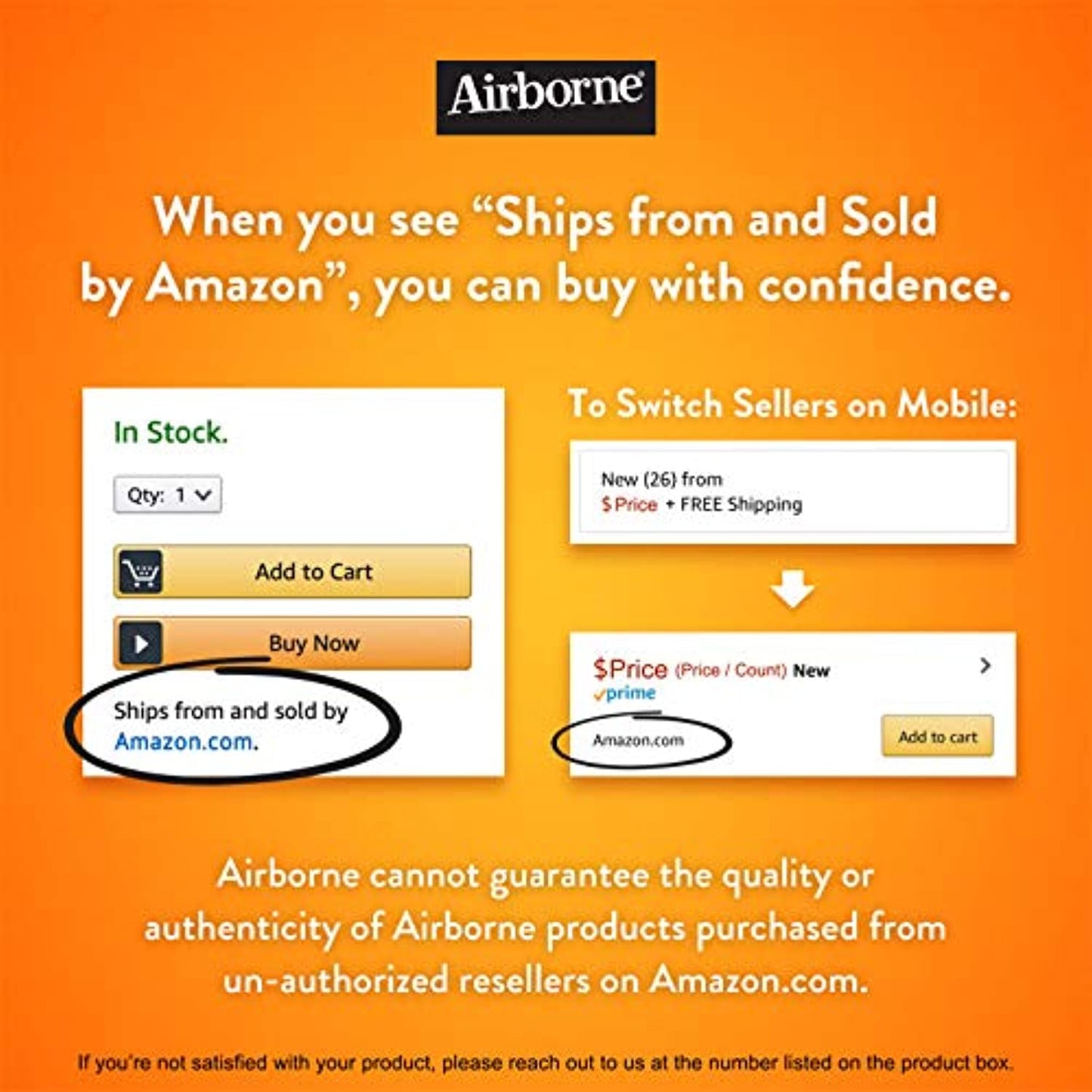 Airborne Vitamin C 1000mg (per serving) - Very Berry Effervescent Tablets (36 count in a box), Gluten-Free Immune Support Supplement, With Vitamins A C E, ZINC, Selenium, Echinacea & Ginger