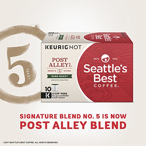 300 COUNT Seattle's Best Coffee Post Alley Blend Dark Roast Best Before JAN 2020