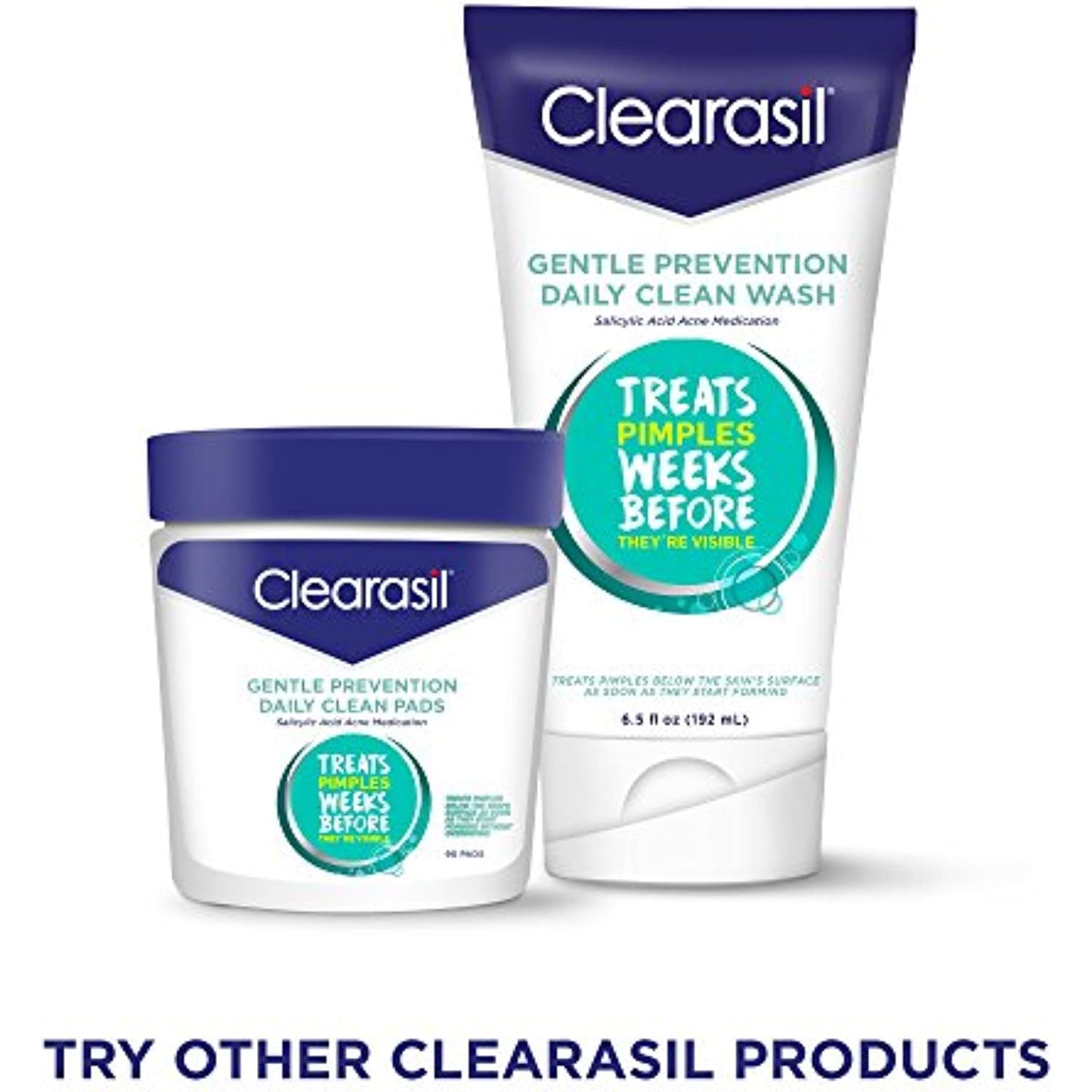 Clearasil Rapid Rescue, Deep Treatment Wash 6.78 oz (Pack of 3) EXP 12/22