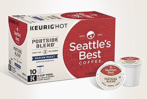 300 COUNT Seattle's Best Portside Blend K-Cups Coffee Pods Best Before 11/2019