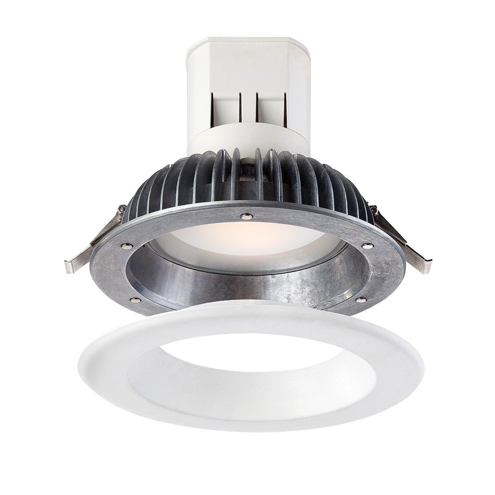 Designers Fountain EV608941WH27 Easy Up 6" 2700K Warm White 91 CRI Integrated LED Recessed Light with J-Box (No Can Needed), 1 Pack,