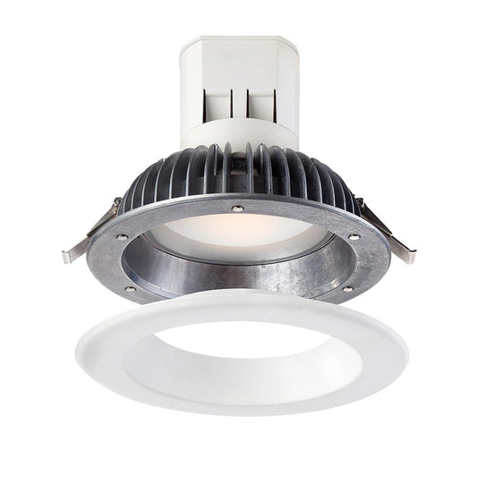 Designers Fountain EV608941WH27 Easy Up 6" 2700K Warm White 91 CRI Integrated LED Recessed Light with J-Box (No Can Needed), 1 Pack,
