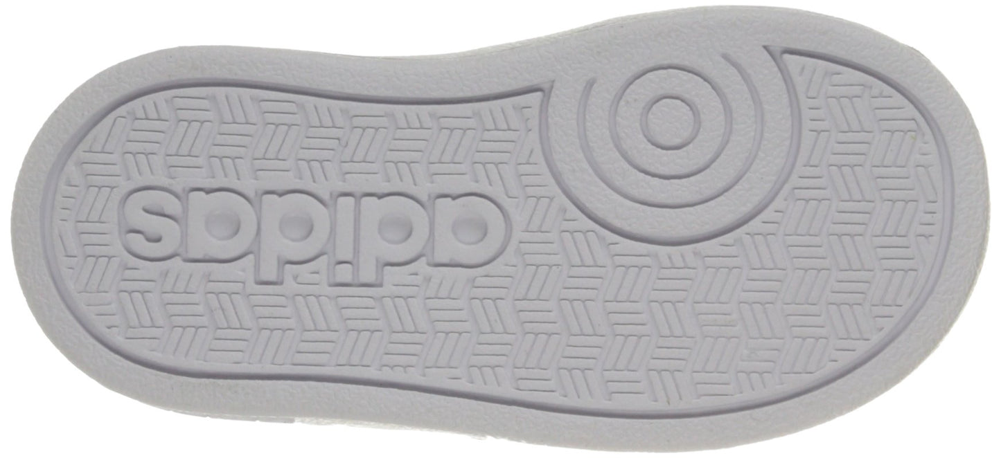 adidas Originals Boys' Baseline Sneaker, Black/White/Black, 10 M US Toddler