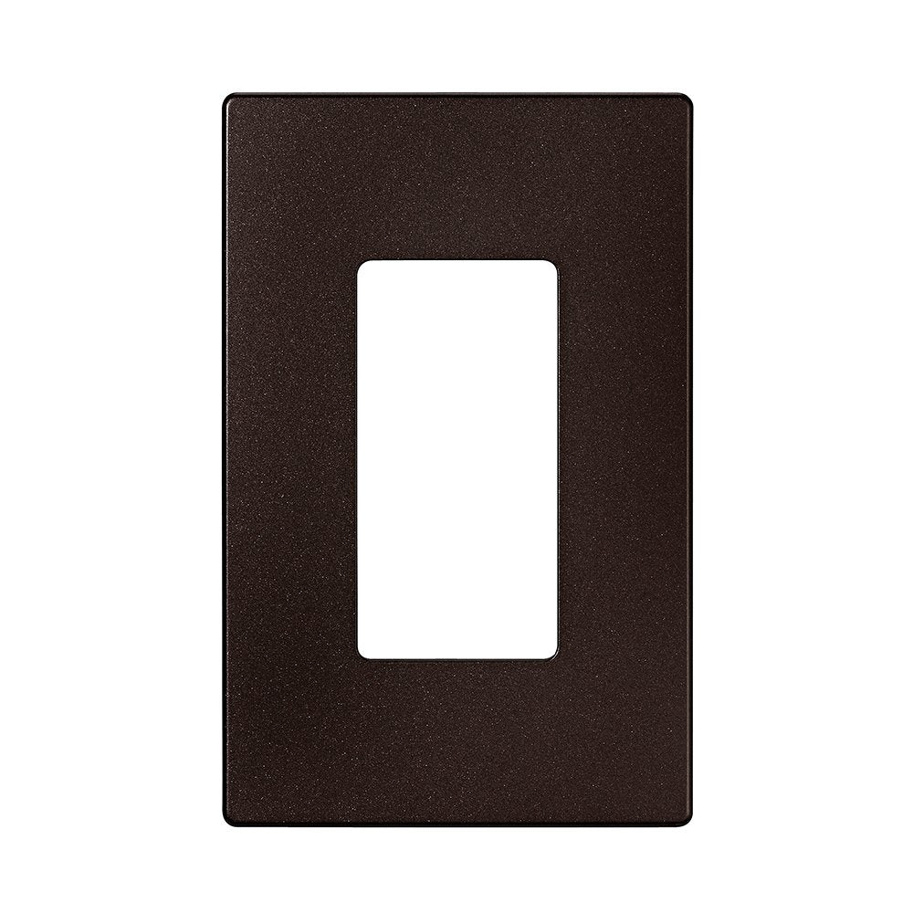3 pk EATON PJS26RB-SP-L Designer 2-Gang Screwless Wallplate, Oil Rubbed Bronze