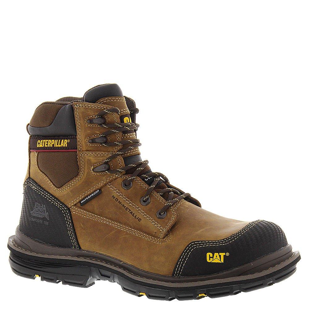 Caterpillar Fabricate 6" Tough Waterproof Composite Toe Work Boot Men 11.5 Brown