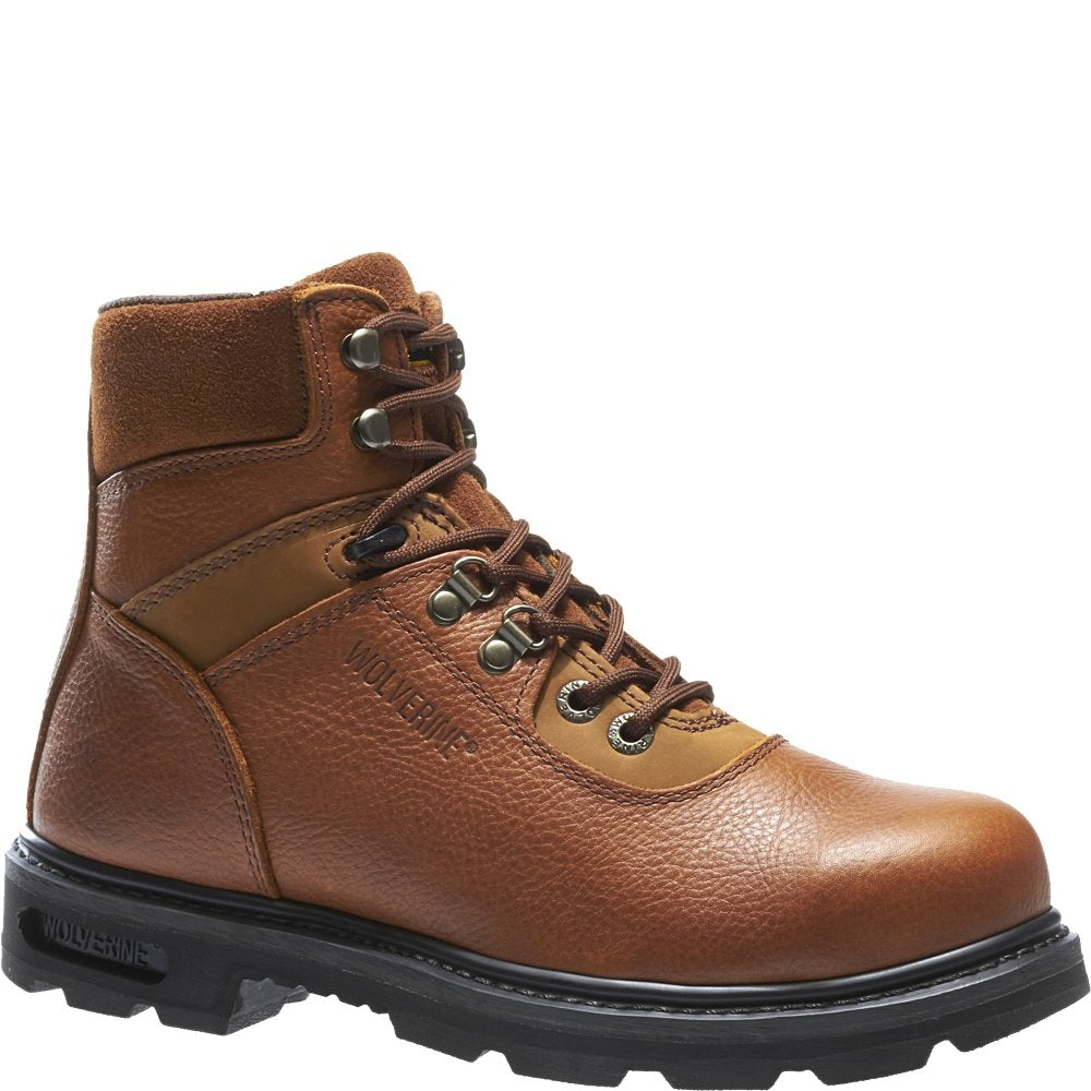 Wolverine Traditional Steel-Toe 6" Work Boot Men 11.5 Brown