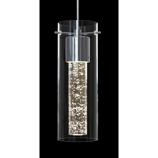 Artika Essence 7.5-Watt Chrome Integrated LED Pendant Light