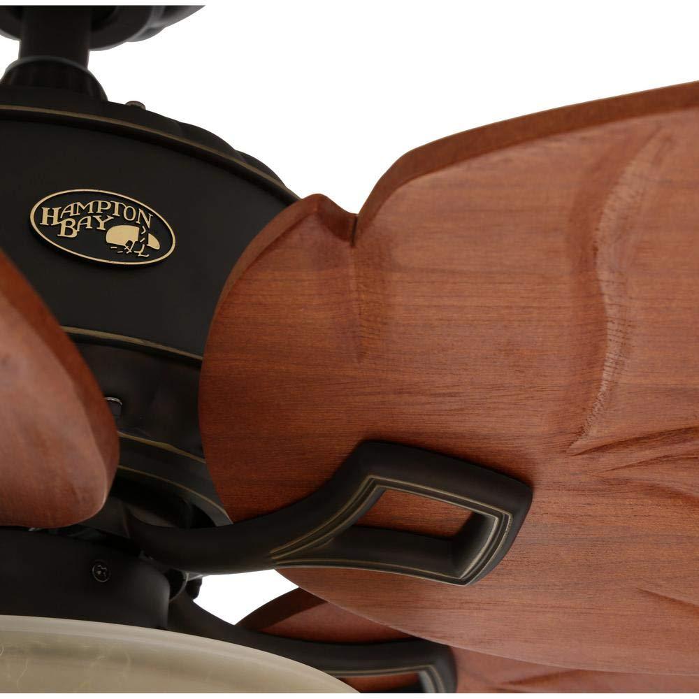 Antigua Plus 56 in. LED Indoor Oil Rubbed Bronze Ceiling Fan with Light Kit