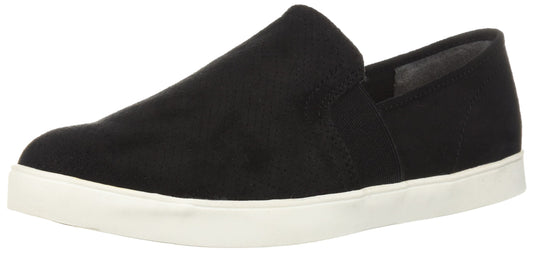 Dr. Scholl's Shoes Women's Luna Sneaker, Black Microfiber Perforated, 8.5