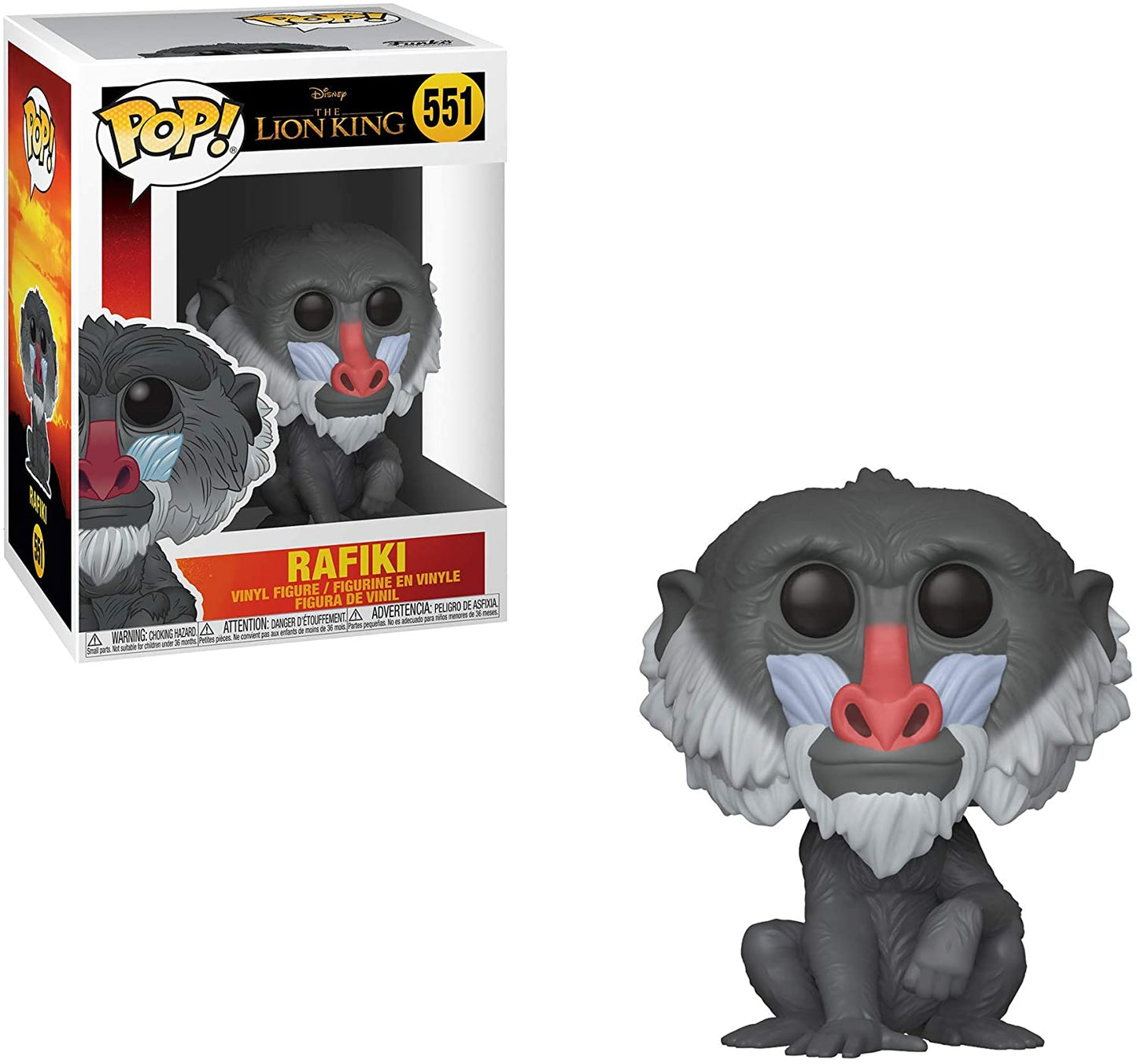 Funko Pop! Disney: Lion King 5 Piece Set : Scar, Timon, Rafiki, Pumba, Simba