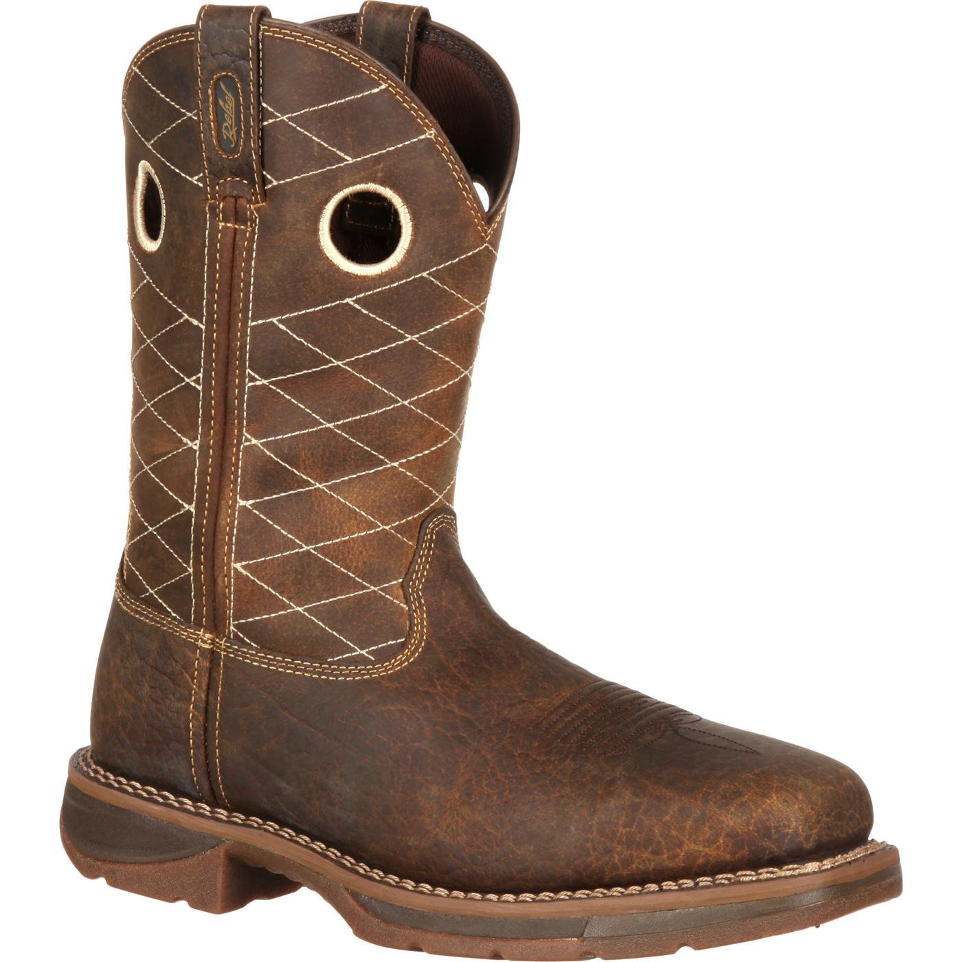 Durango Men's DB4354 Boot,Burnt Umber/Dark Brown,10 M US