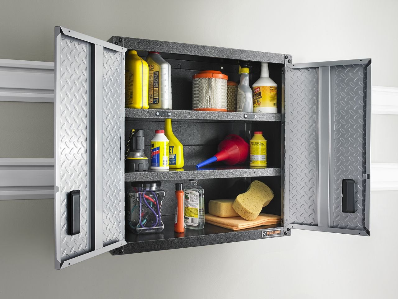 Gladiator GAWG28FDYG Full-Door Wall GearBox Steel Cabinet