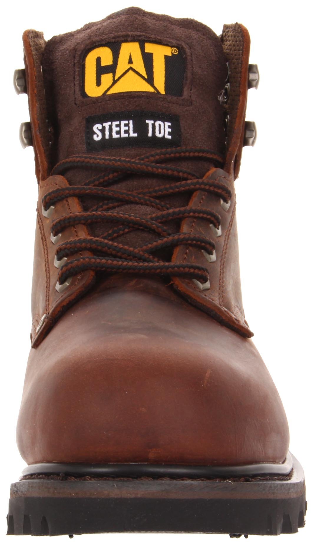 Caterpillar Men's Second Shift Steel Toe Work Boot,Dark Brown,11 W US