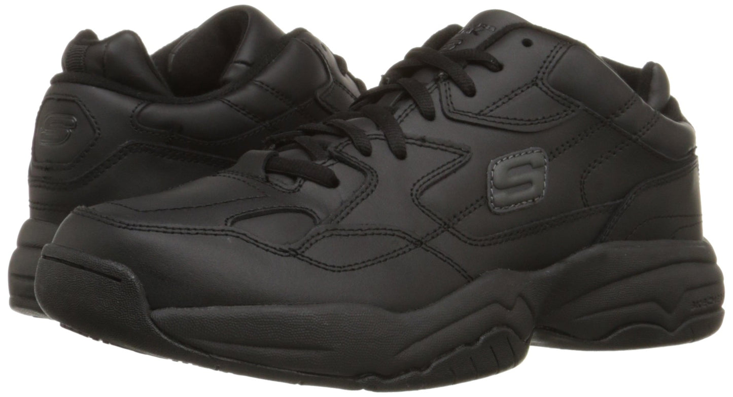 Skechers for Work Men's Keystone Sneaker,Black,13 W US