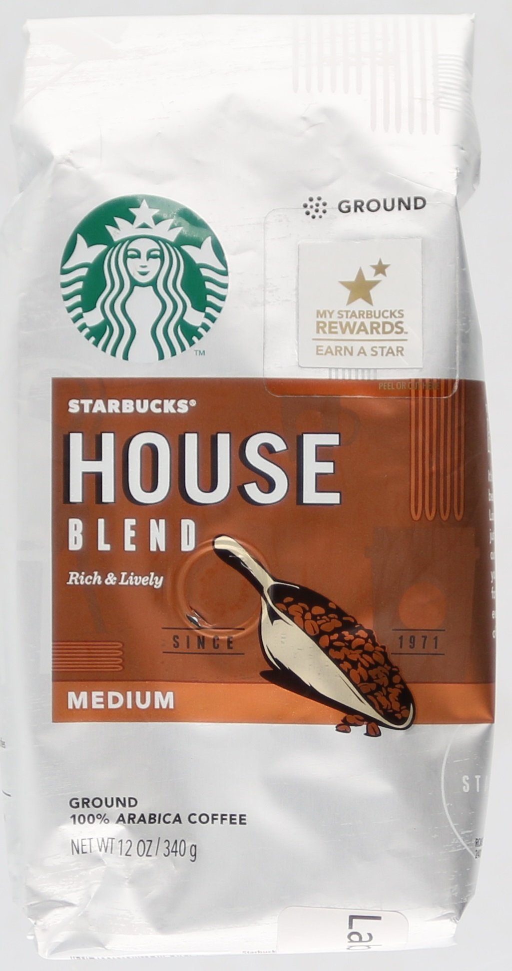 6 PACK Starbucks House Blend Medium Ground Coffee 12 Oz Beast Before Jan 2020