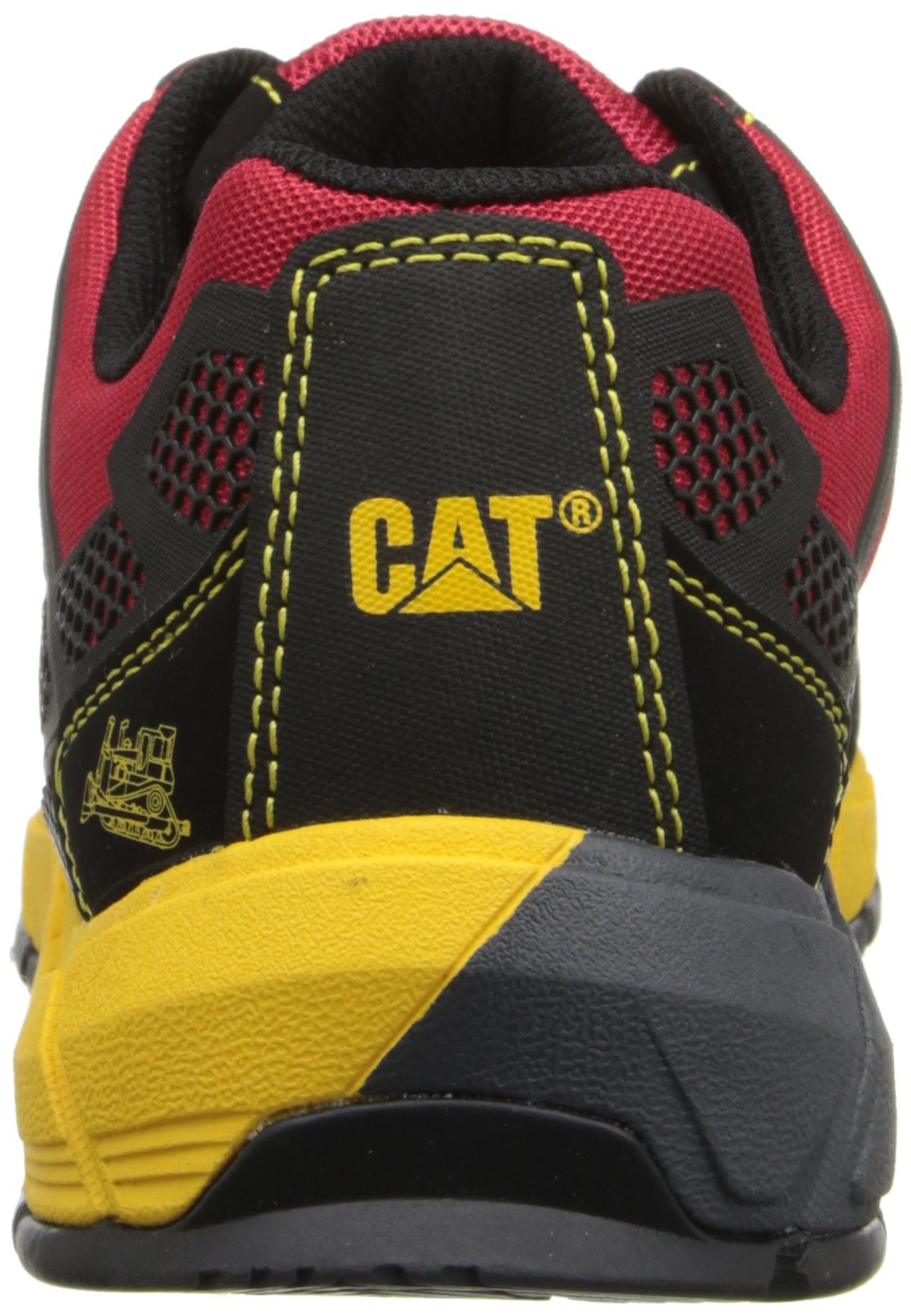 Caterpillar Men's Streamline Comp Toe-M, Red/Yellow, 7 W US