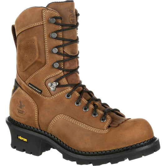 Georgia GB00097 Mid Calf Boot, Brown, 8.5 M US