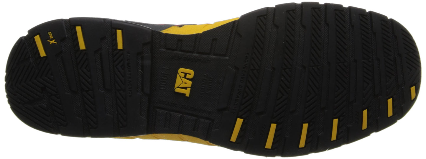 Caterpillar Men's Streamline Comp Toe-M, Red/Yellow, 9 W US