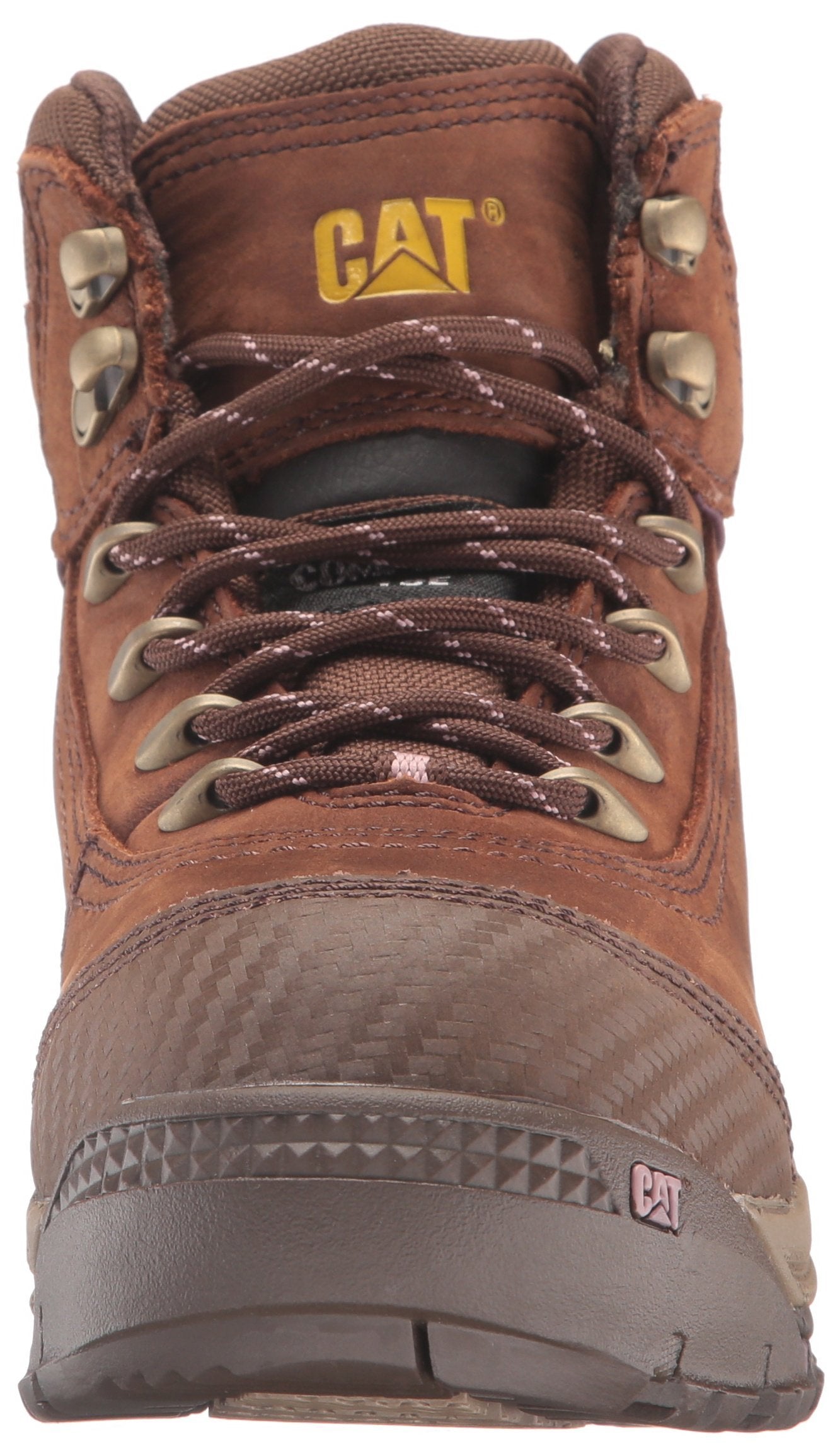 Caterpillar Women's Ally 6" Waterproof Comp Toe Industrial and Construction Shoe, Brown, 7.5 W US