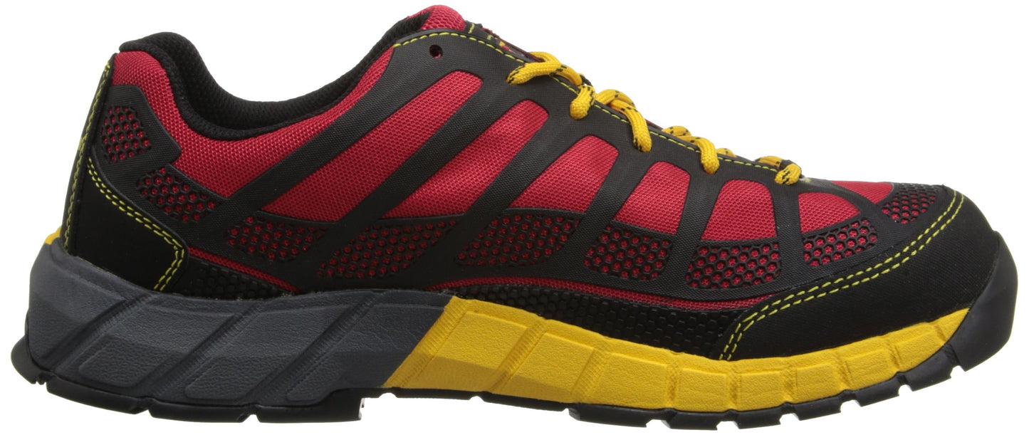 Caterpillar Men's Streamline Comp Toe-M, Red/Yellow, 8.5 M US
