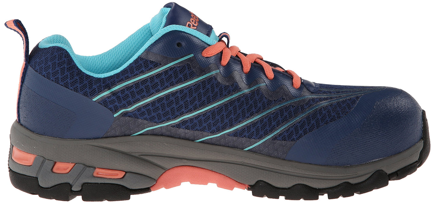 Reebok Work Women's Exline RB426 Work Shoe, Indigo Blue, 9 M US