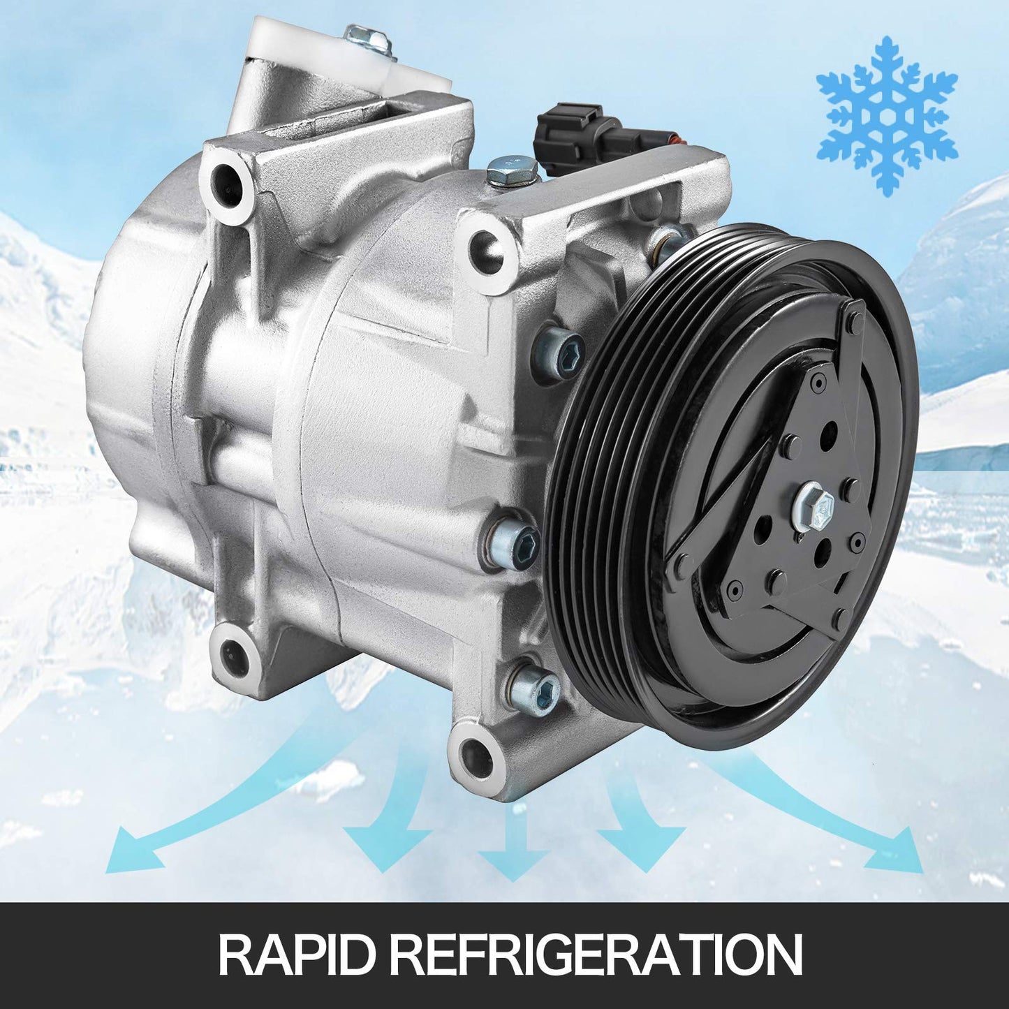 AC Compressor for 98-01 Nissan Maxima 3.0L 97-01 Infiniti I30 3.0L