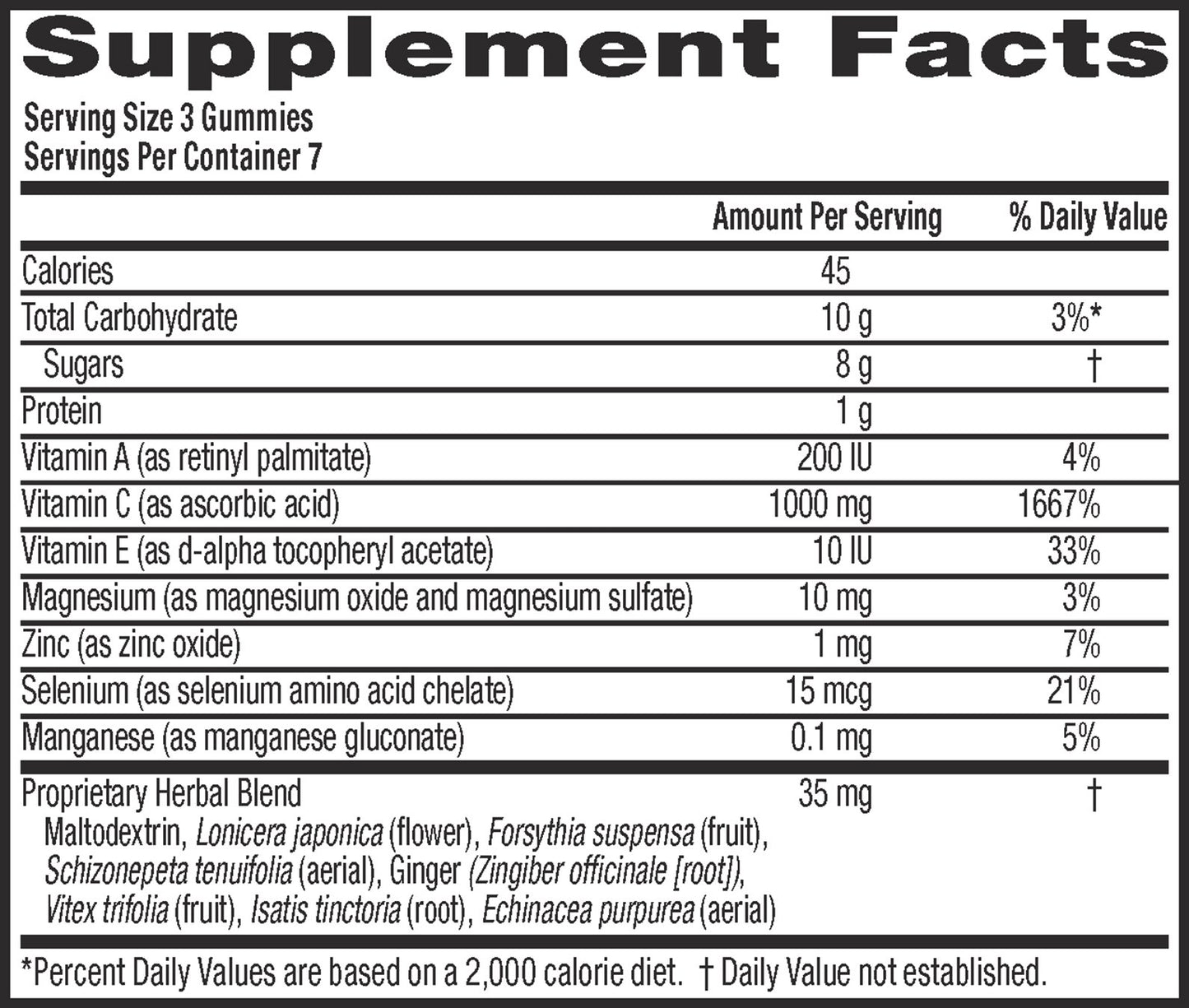 Airborne Gummies Immune Support Supplement, Berry, 21 Count EXP 7/2023
