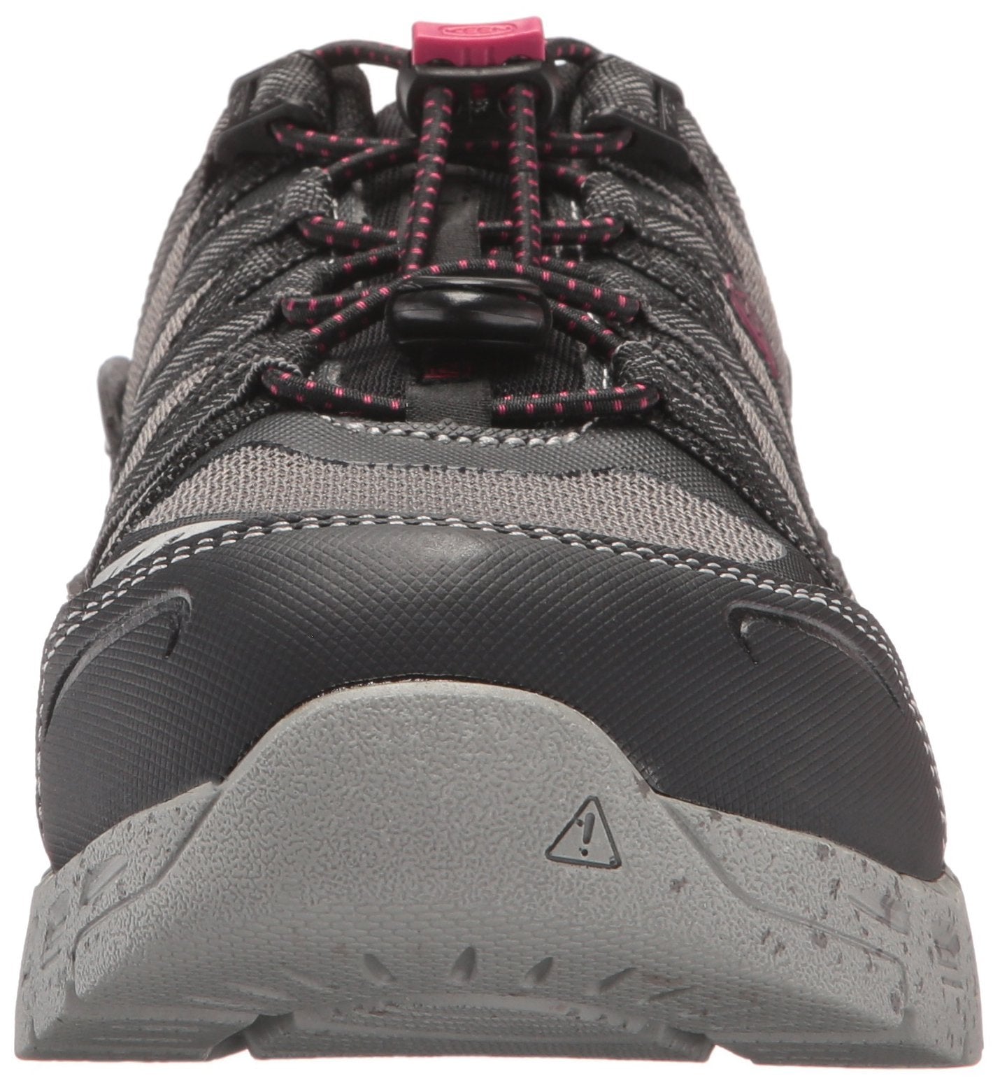 KEEN Utility Women's Asheville at ESD Industrial & Construction Shoe, Black/Gargoyle, 7 W US