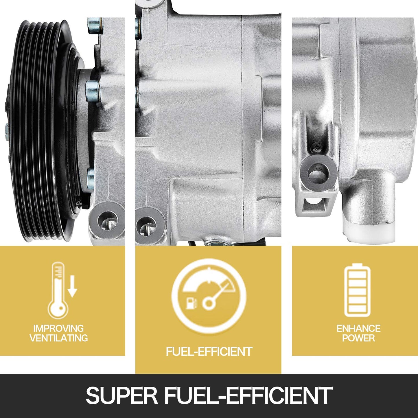 AC Compressor for 98-01 Nissan Maxima 3.0L 97-01 Infiniti I30 3.0L