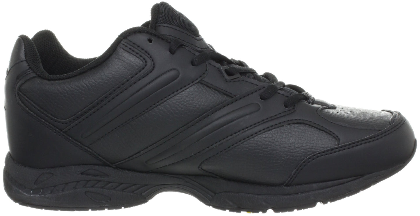 AVIA Men's Avi-Walker Walking Shoe,Black/Chrome Silver/Lemon Yellow,8.5 M US
