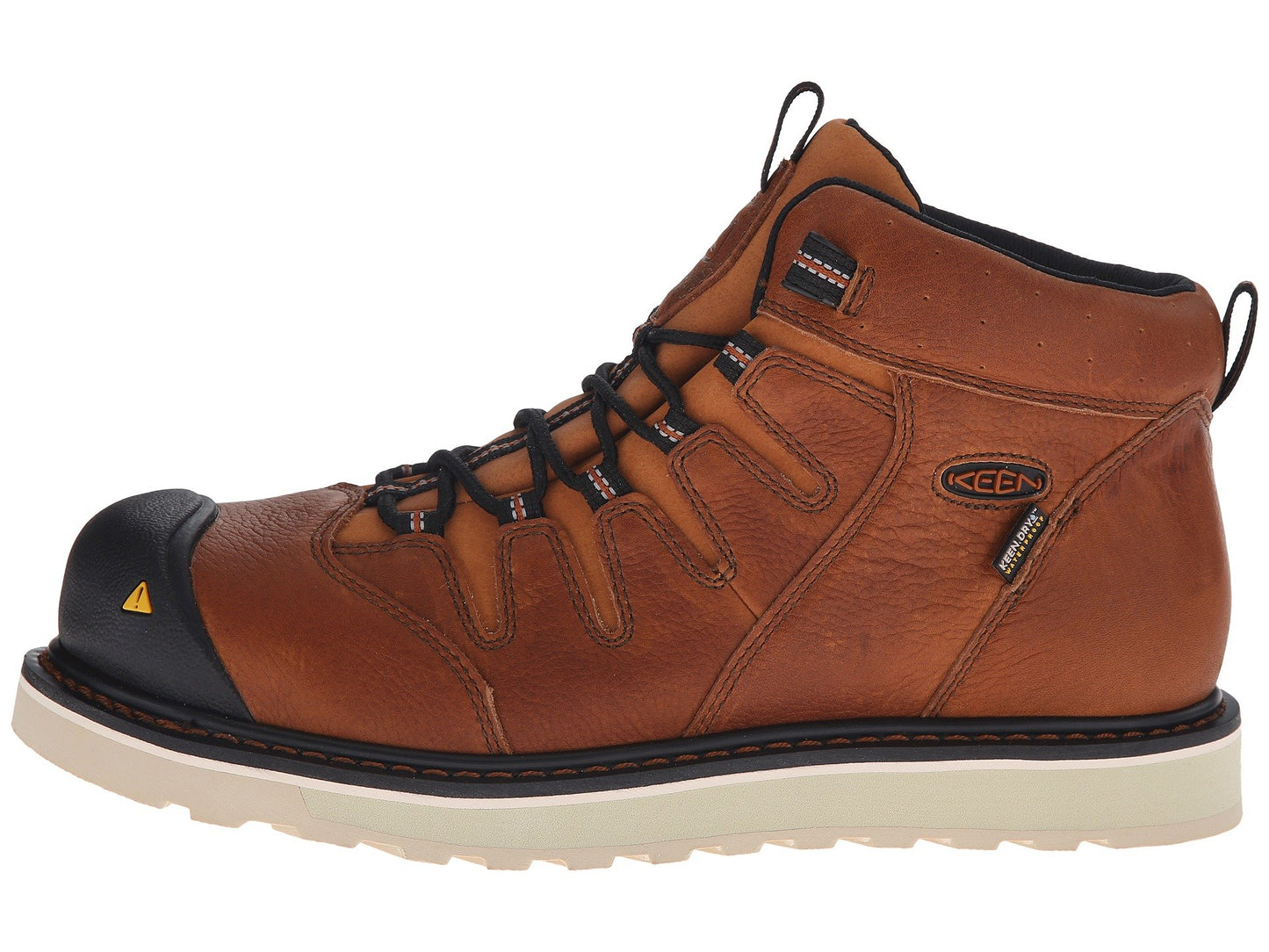 KEEN Utility Men's Glendale WP Peanut Boot 9 EE - Wide