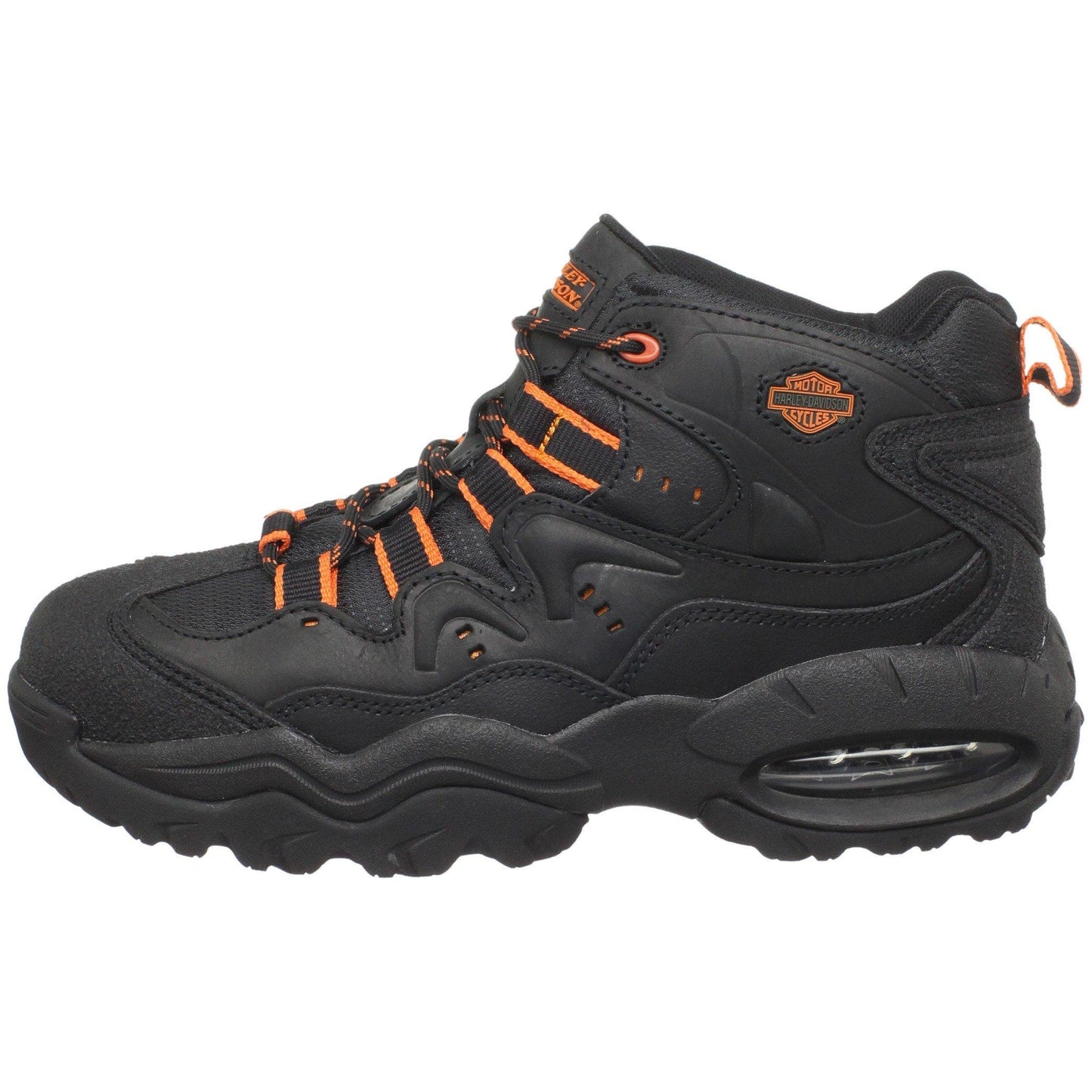 Harley-Davidson Men's Crossroads II Steel Toe Hiking Boot,Black,10 M US