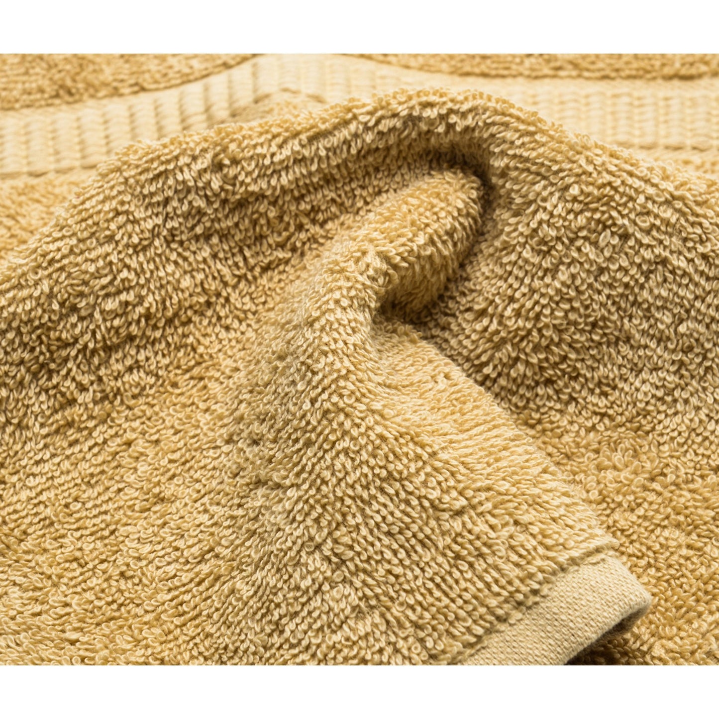 Alurri Luxury Bath Towels Gift Set by Hotel/Spa Super Soft and Quick Absorbent Bathroom (Beige)