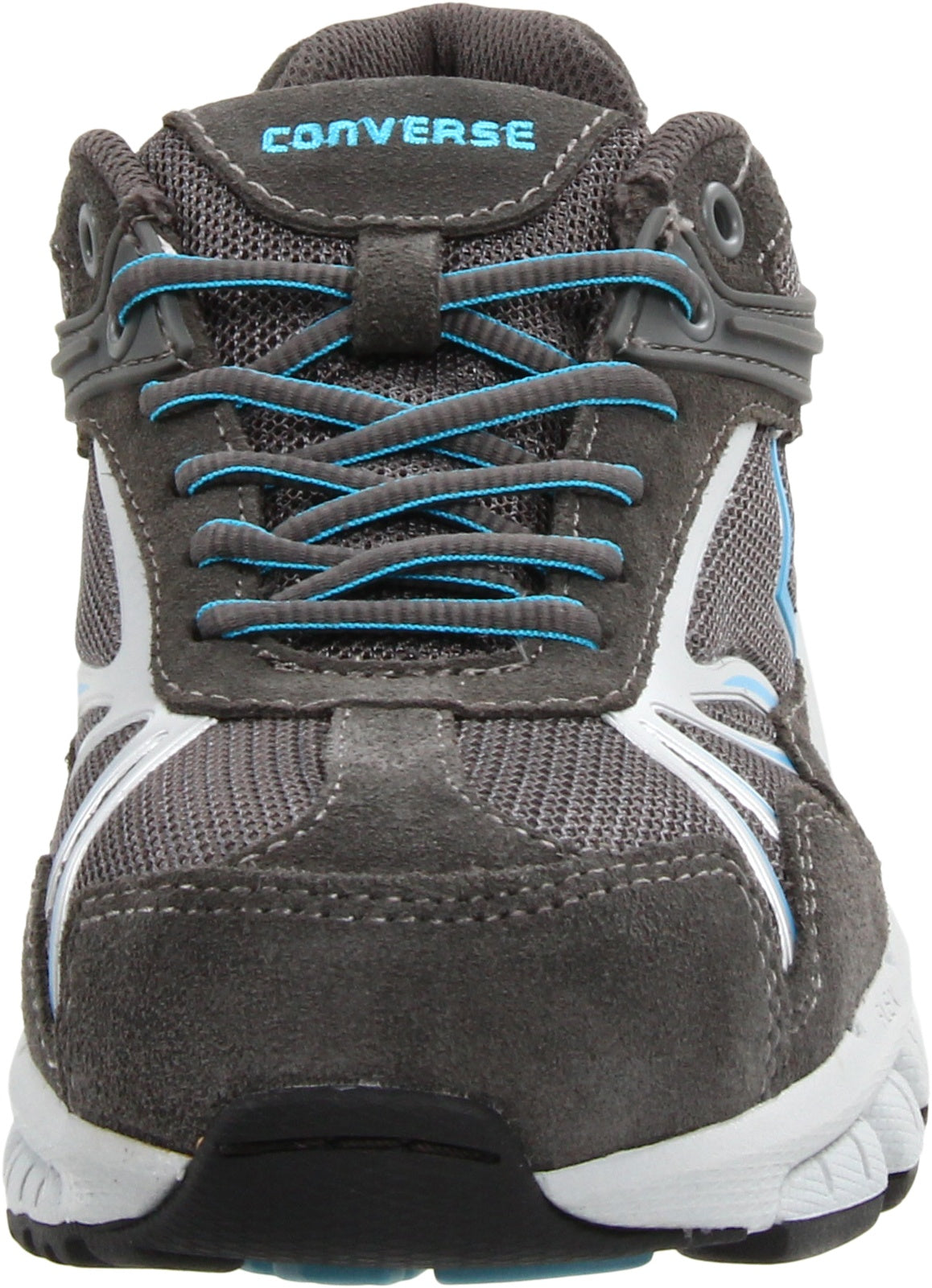 Converse Work WOS, Grey/Blue, Comp Toe, Oxford, Size 8.5 Medium, Womens